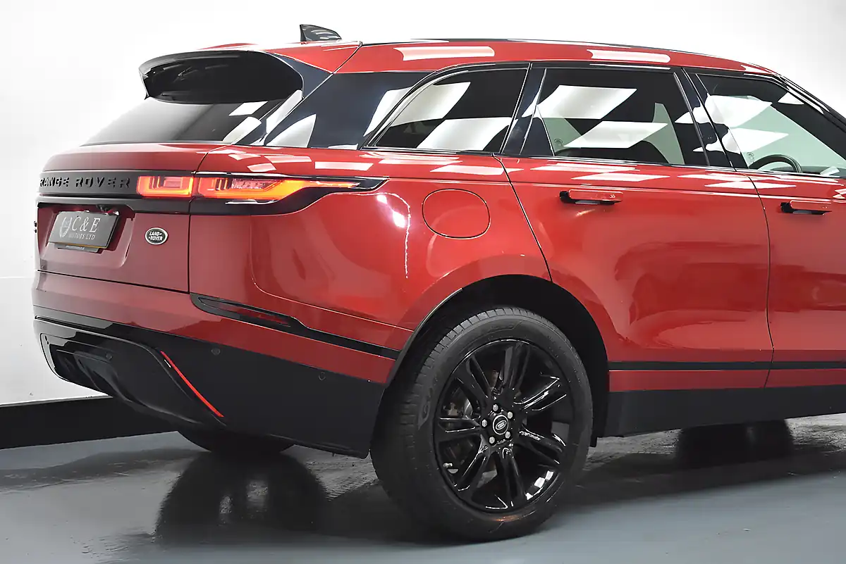 Used 2022 Land Rover Range Rover Velar Edition Red - Interior and Exterior details 5