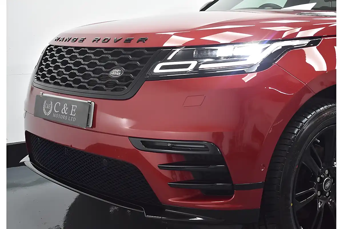 Used 2022 Land Rover Range Rover Velar Edition Red - Interior and Exterior details 6