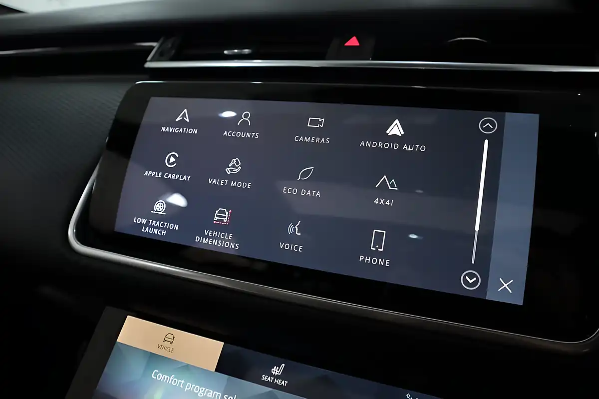 Used 2022 Land Rover Range Rover Velar Edition Santorini Black - Interior and Exterior details 16