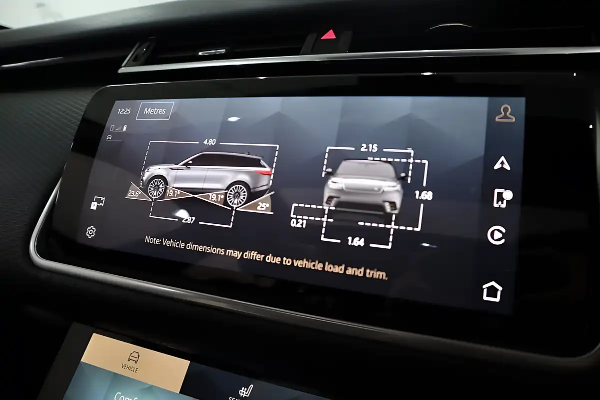 Used 2022 Land Rover Range Rover Velar Edition Santorini Black - Interior and Exterior details 18