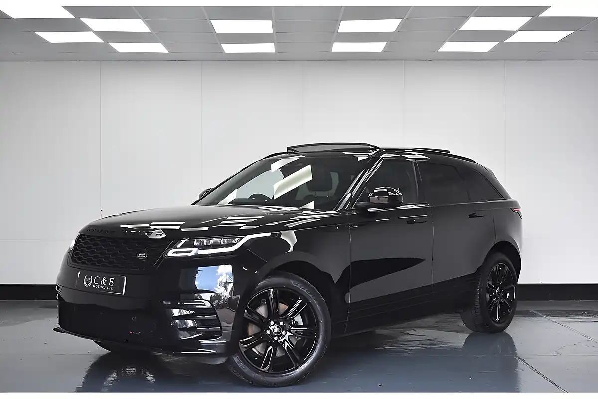Used 2022 Land Rover Range Rover Velar Edition Santorini Black - Front View