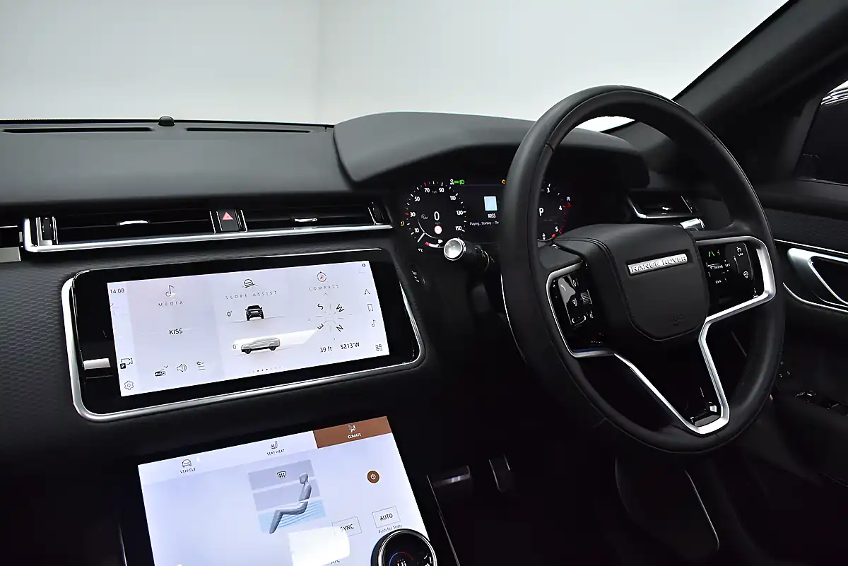 Used 2022 Land Rover Range Rover Velar Edition Santorini Black - Interior and Exterior details 18
