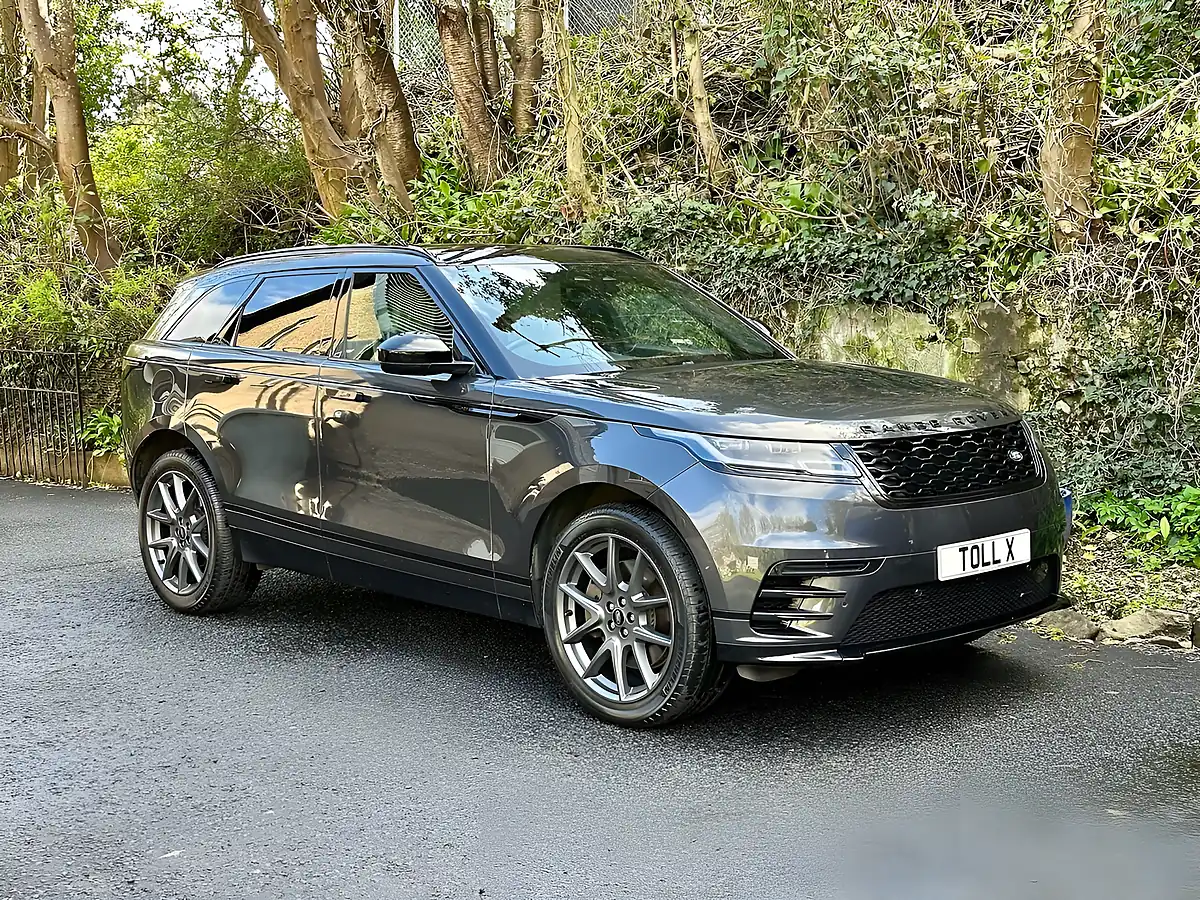 Used 2022 Land Rover Range Rover Velar R-Dynamic Hse Carpathian Grey - Front View