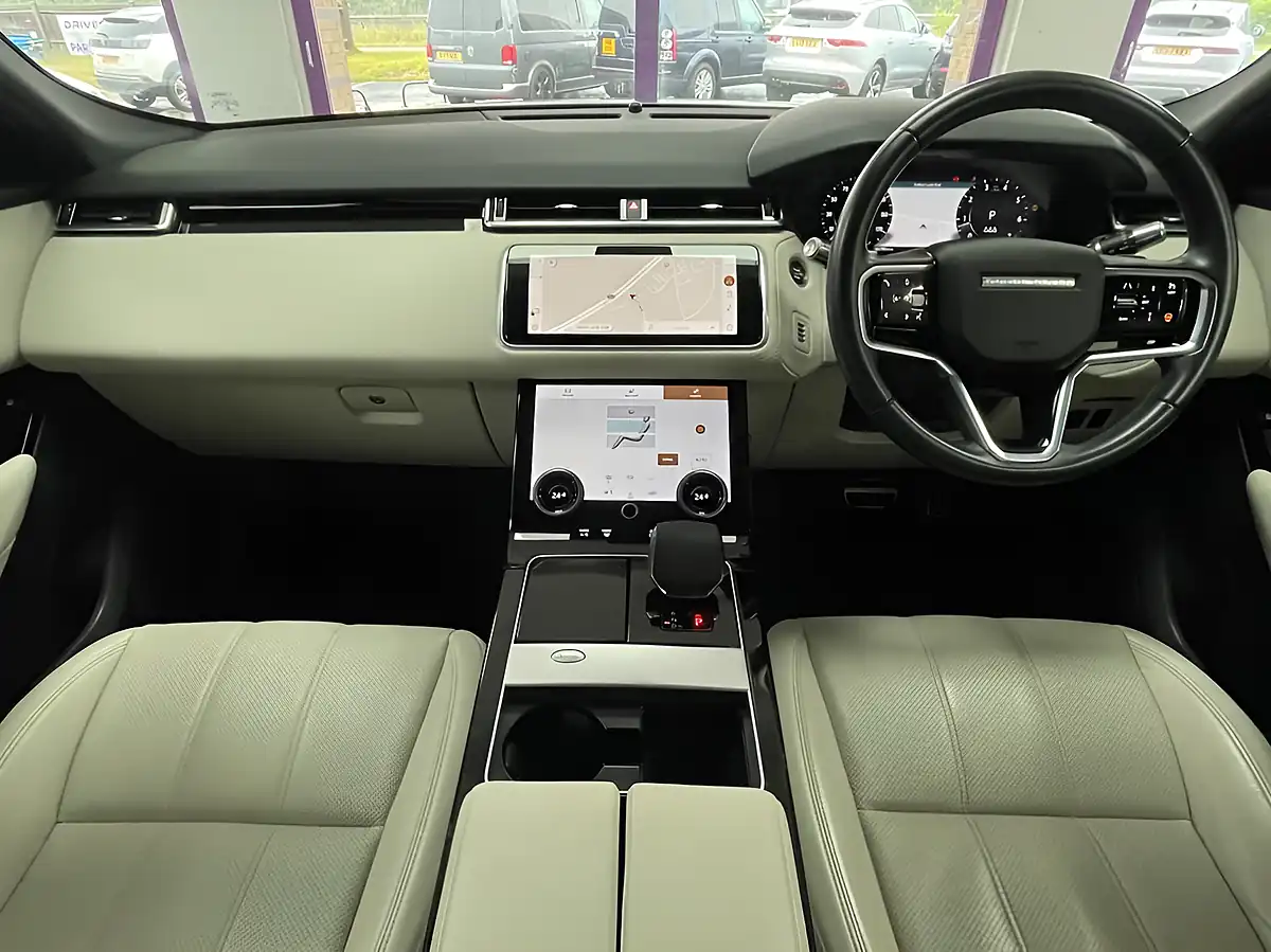 Used 2022 Land Rover Range Rover Velar R-Dynamic Se Byron Blue - Interior and Exterior details 2