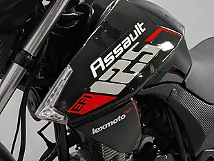 Used 2022 Lexmoto Assault 125 Black - Interior and Exterior details 20