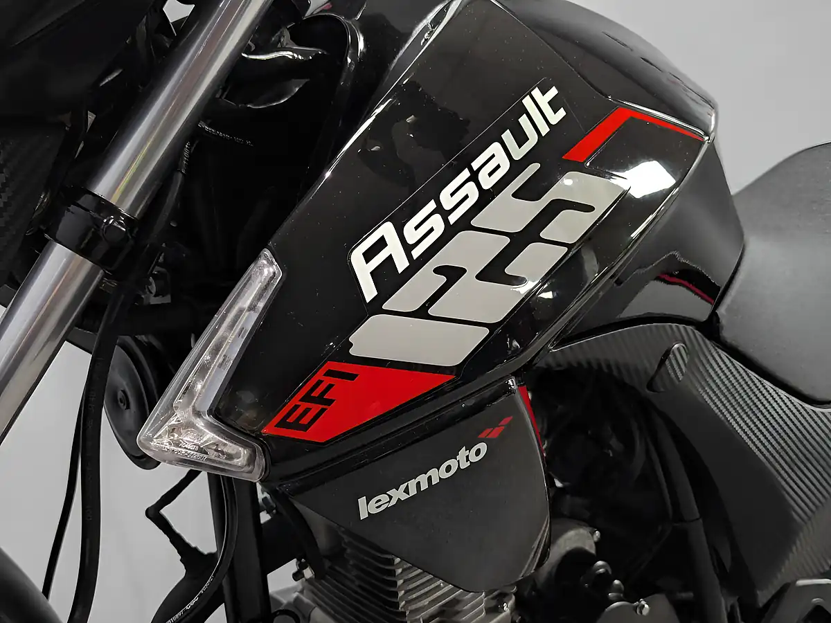 Used 2022 Lexmoto Assault 125 Black - Interior and Exterior details 20