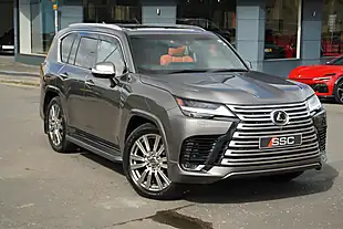 Used 2022 Lexus Lx 600 Ultra Luxury 4 SEAT Grey - Interior and Exterior details 4