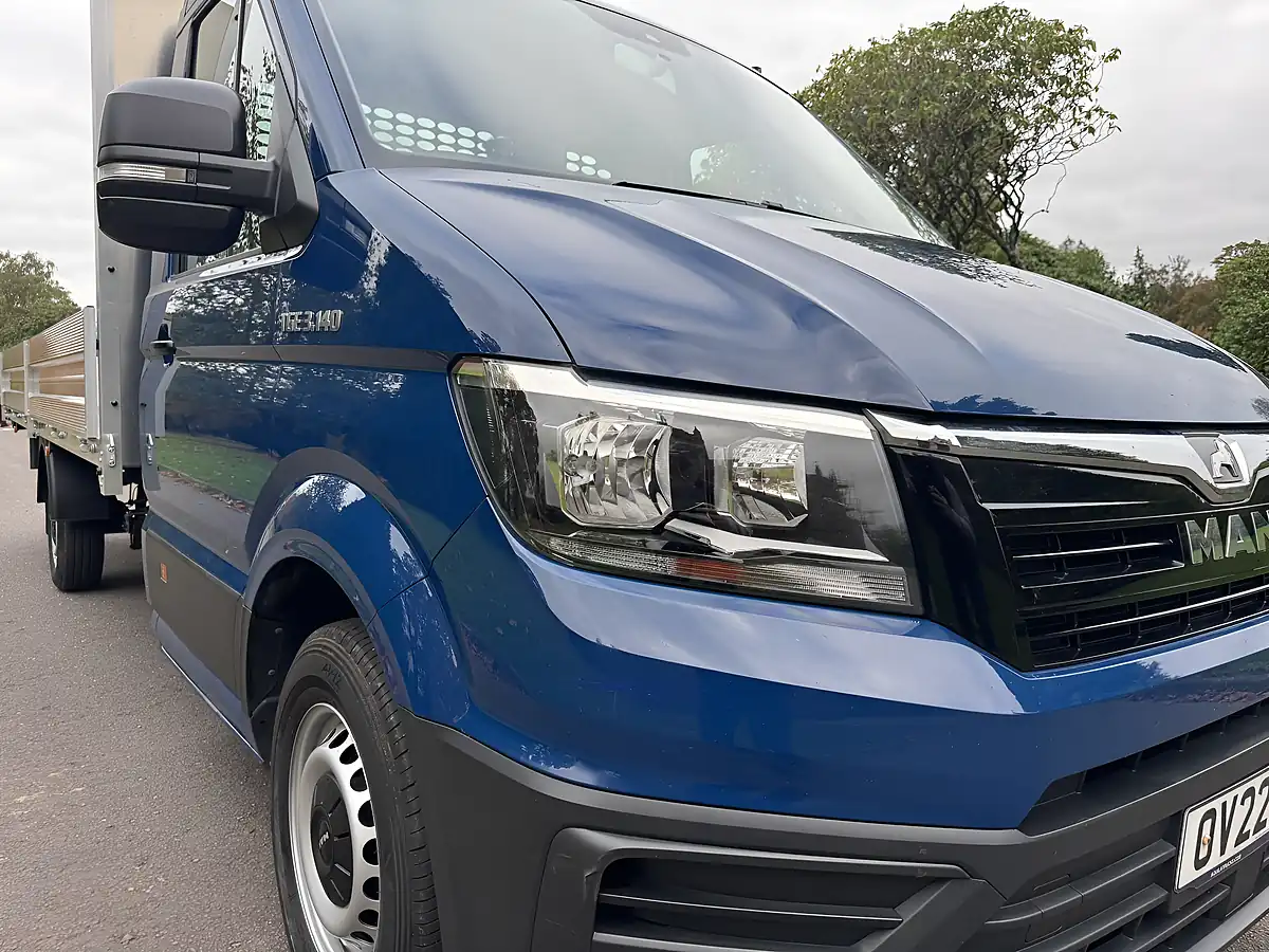 Used 2022 Man Tge Dropside Blue - Interior and Exterior details 12