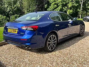 Used 2022 Maserati Ghibli GT Blue - Interior and Exterior details 18