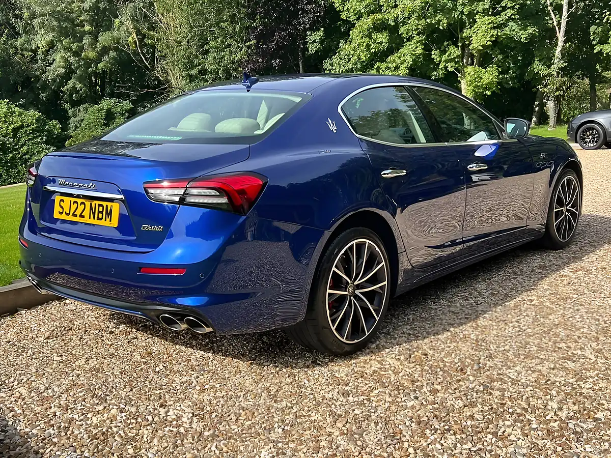 Used 2022 Maserati Ghibli GT Blue - Interior and Exterior details 18