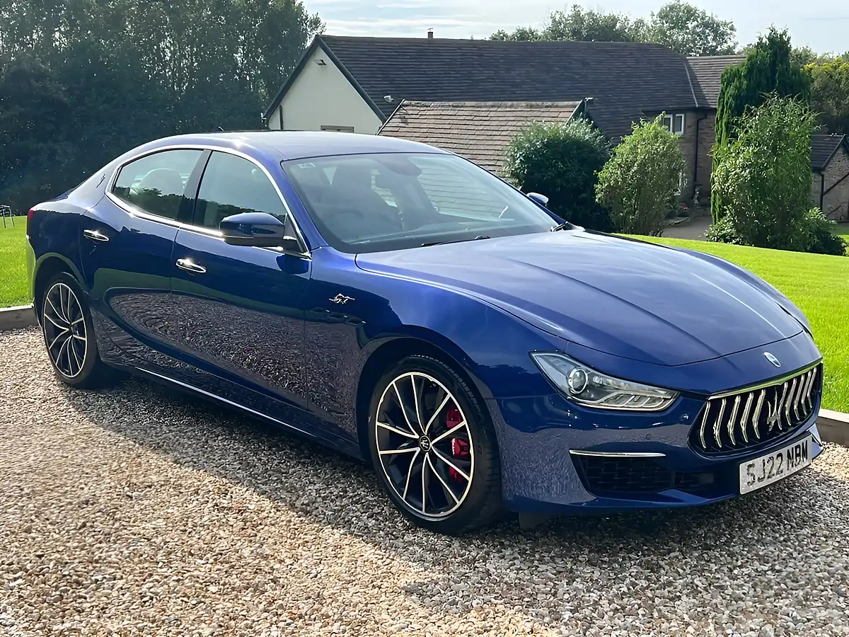 Used 2022 Maserati Ghibli GT Blue - Interior and Exterior details 20