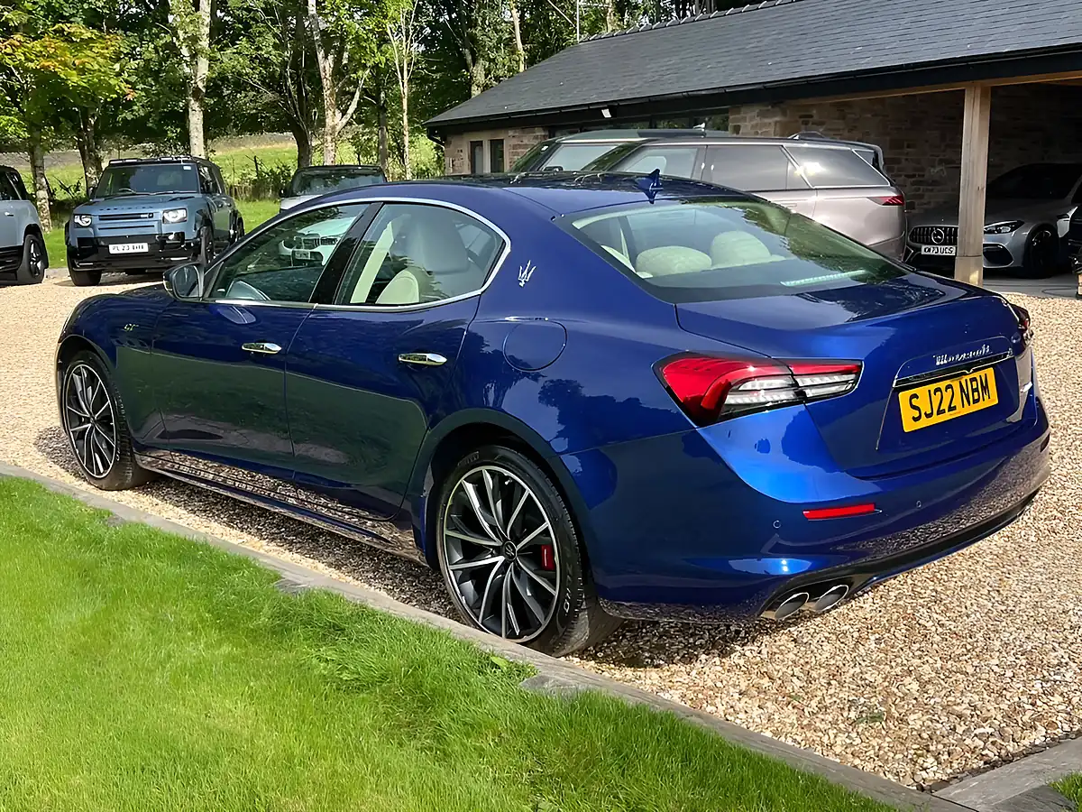Used 2022 Maserati Ghibli GT Blue - Interior and Exterior details 3