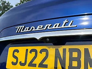 Used 2022 Maserati Ghibli GT Blue - Interior and Exterior details 5