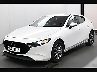 Used 2022 Mazda 3 Se-L Lux White - Interior and Exterior details 2