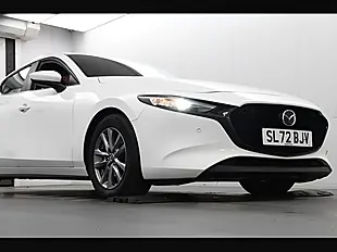 Used 2022 Mazda 3 Se-L Lux White - Interior and Exterior details 20