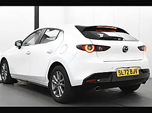 Used 2022 Mazda 3 Se-L Lux White - Interior and Exterior details 6