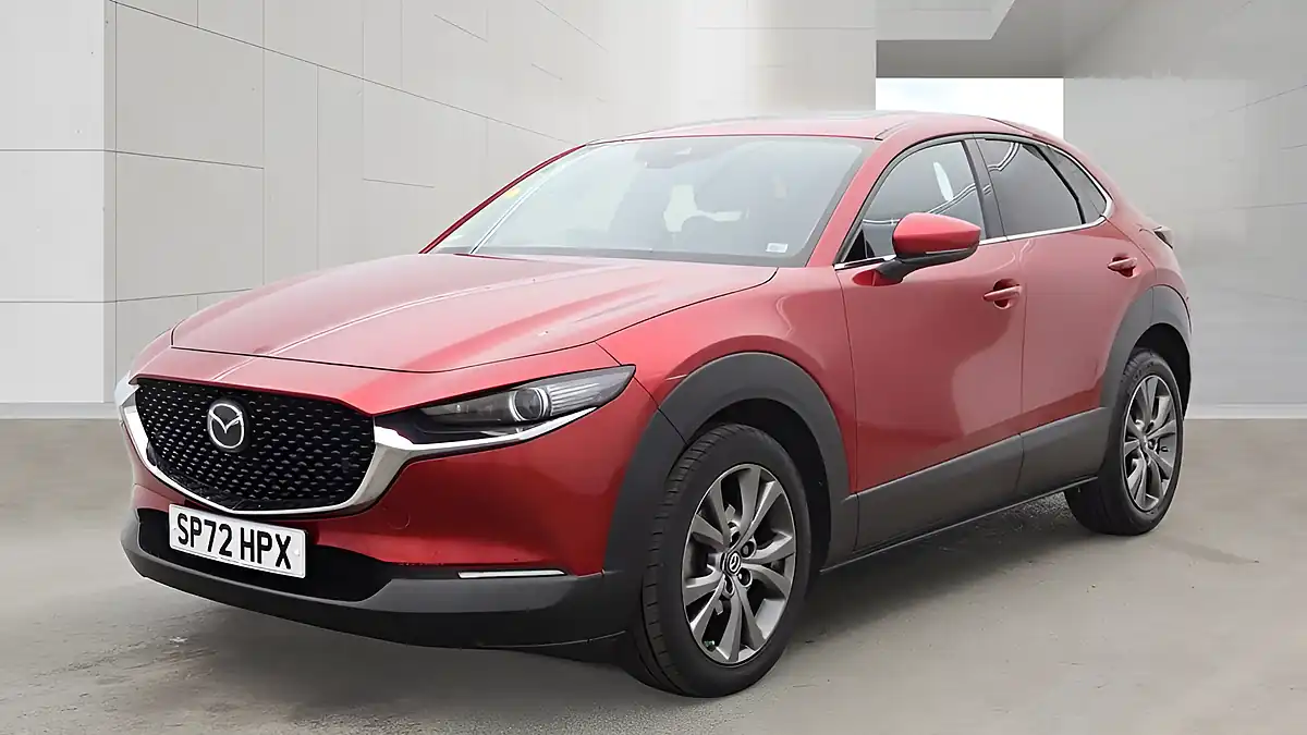Used 2022 Mazda CX-30 GT Sport Edition Red - Interior and Exterior details 5