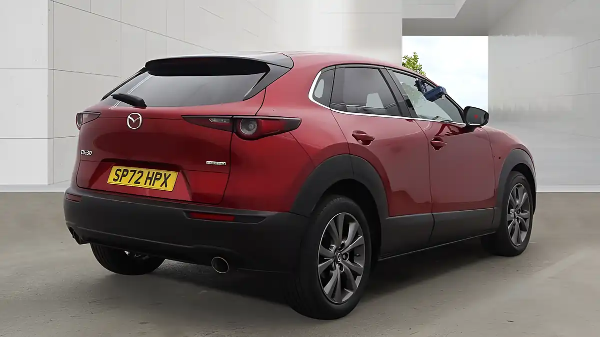 Used 2022 Mazda CX-30 GT Sport Edition Red - Interior and Exterior details 8