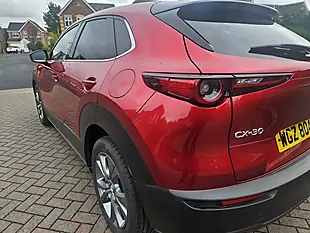 Used 2022 Mazda CX-30 GT Sport Red - Interior and Exterior details 10
