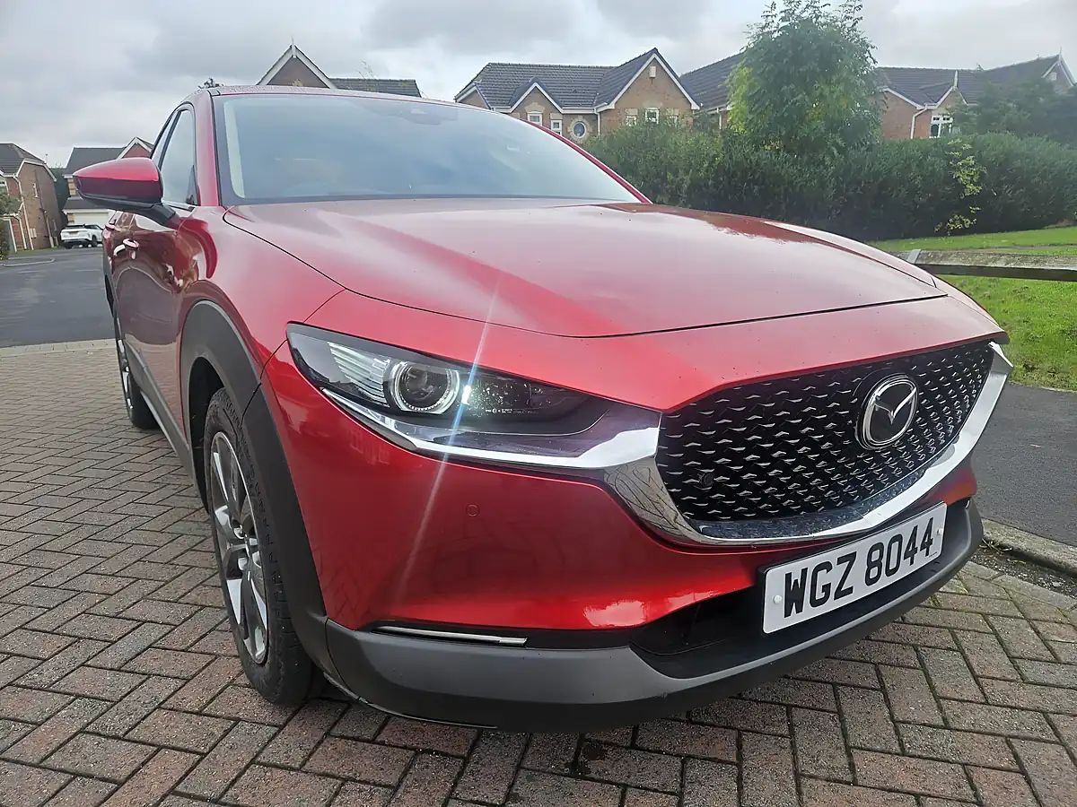 Used 2022 Mazda CX-30 GT Sport Red - Interior and Exterior details 2