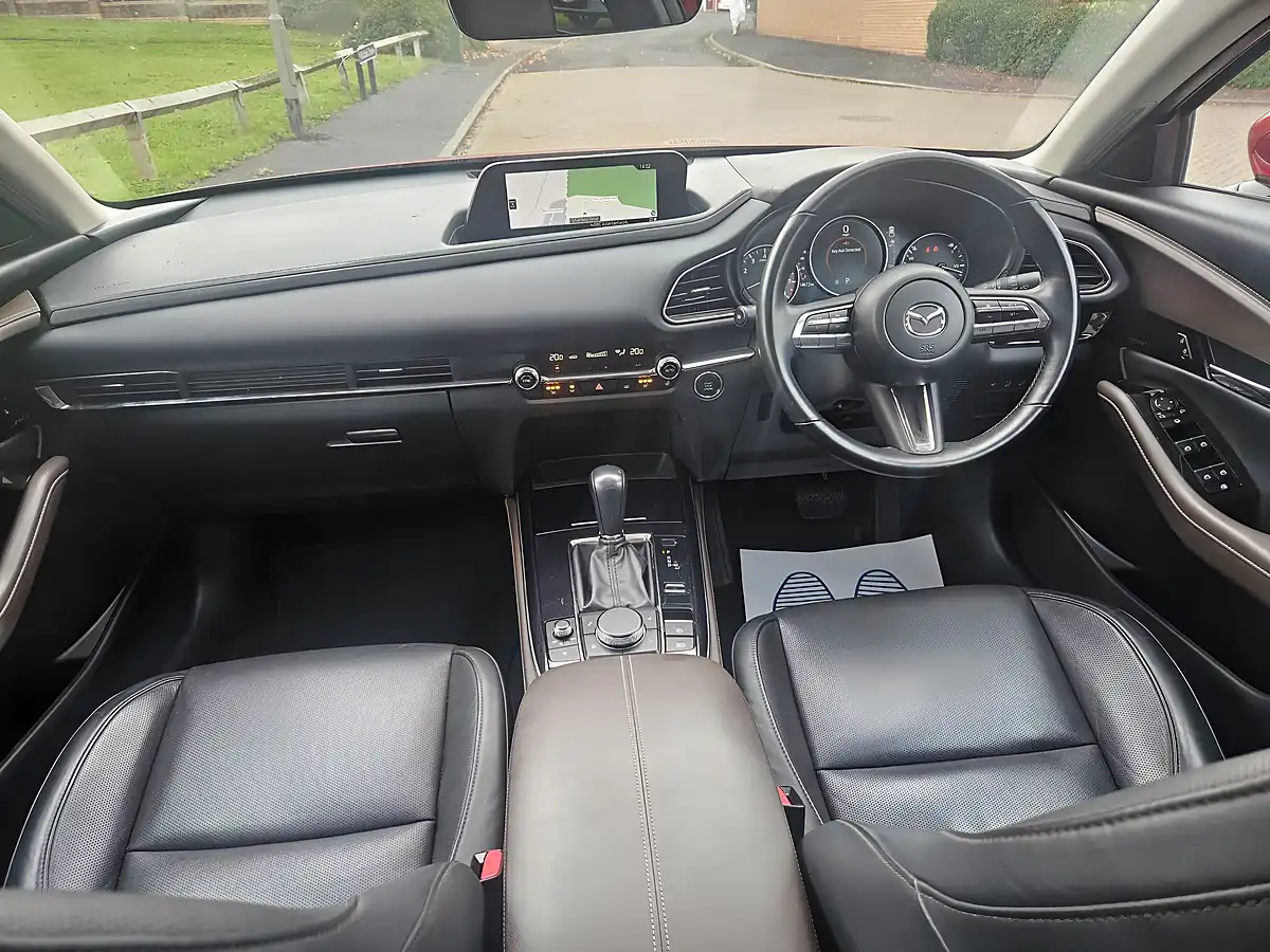 Used 2022 Mazda CX-30 GT Sport Red - Interior and Exterior details 20