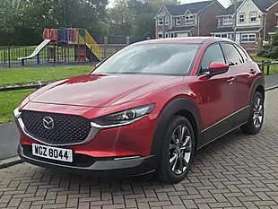 Used 2022 Mazda CX-30 GT Sport Red - Interior and Exterior details 3