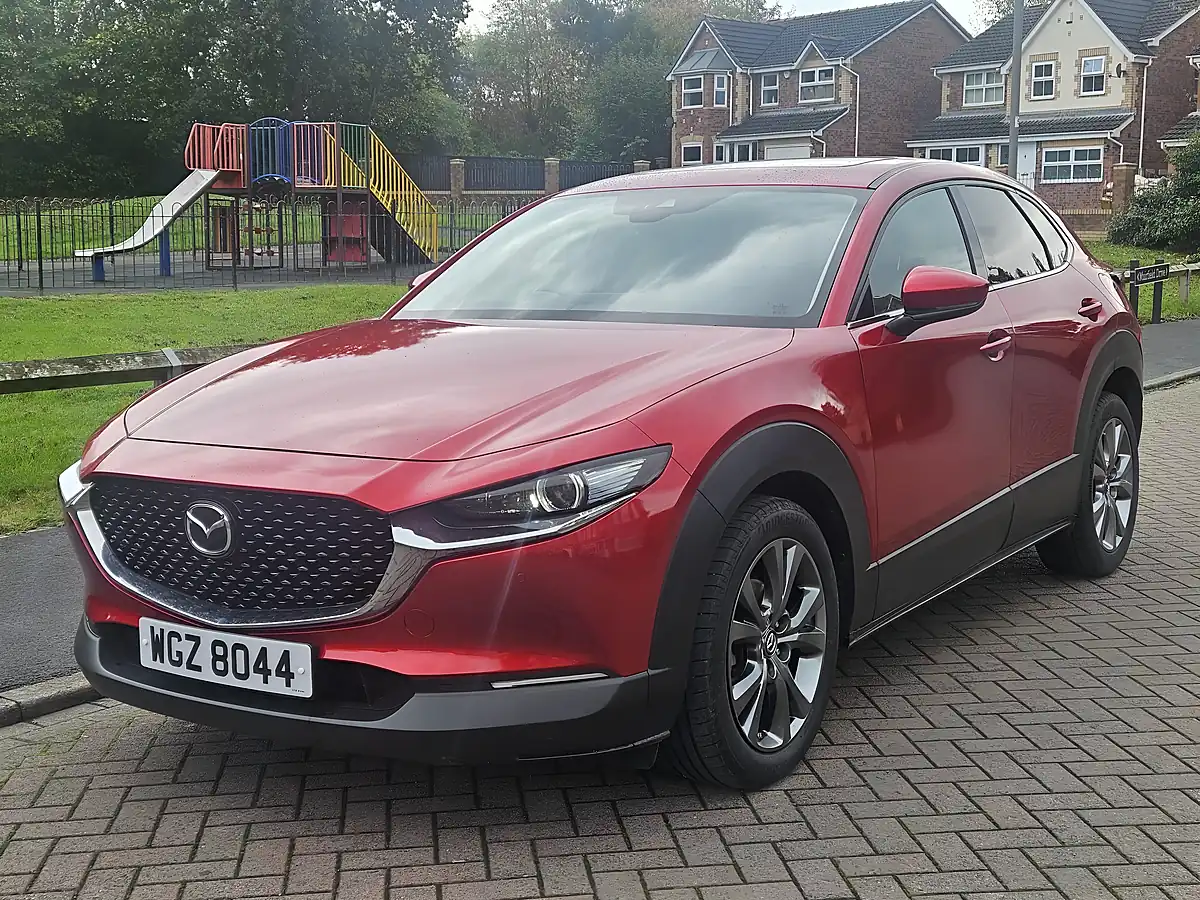 Used 2022 Mazda CX-30 GT Sport Red - Interior and Exterior details 3