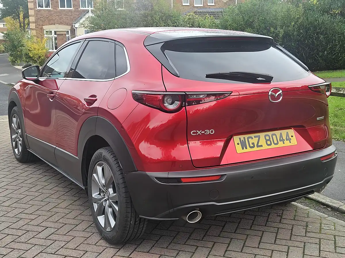 Used 2022 Mazda CX-30 GT Sport Red - Interior and Exterior details 4