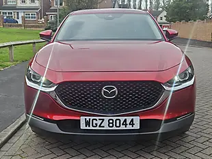 Used 2022 Mazda CX-30 GT Sport Red - Interior and Exterior details 5