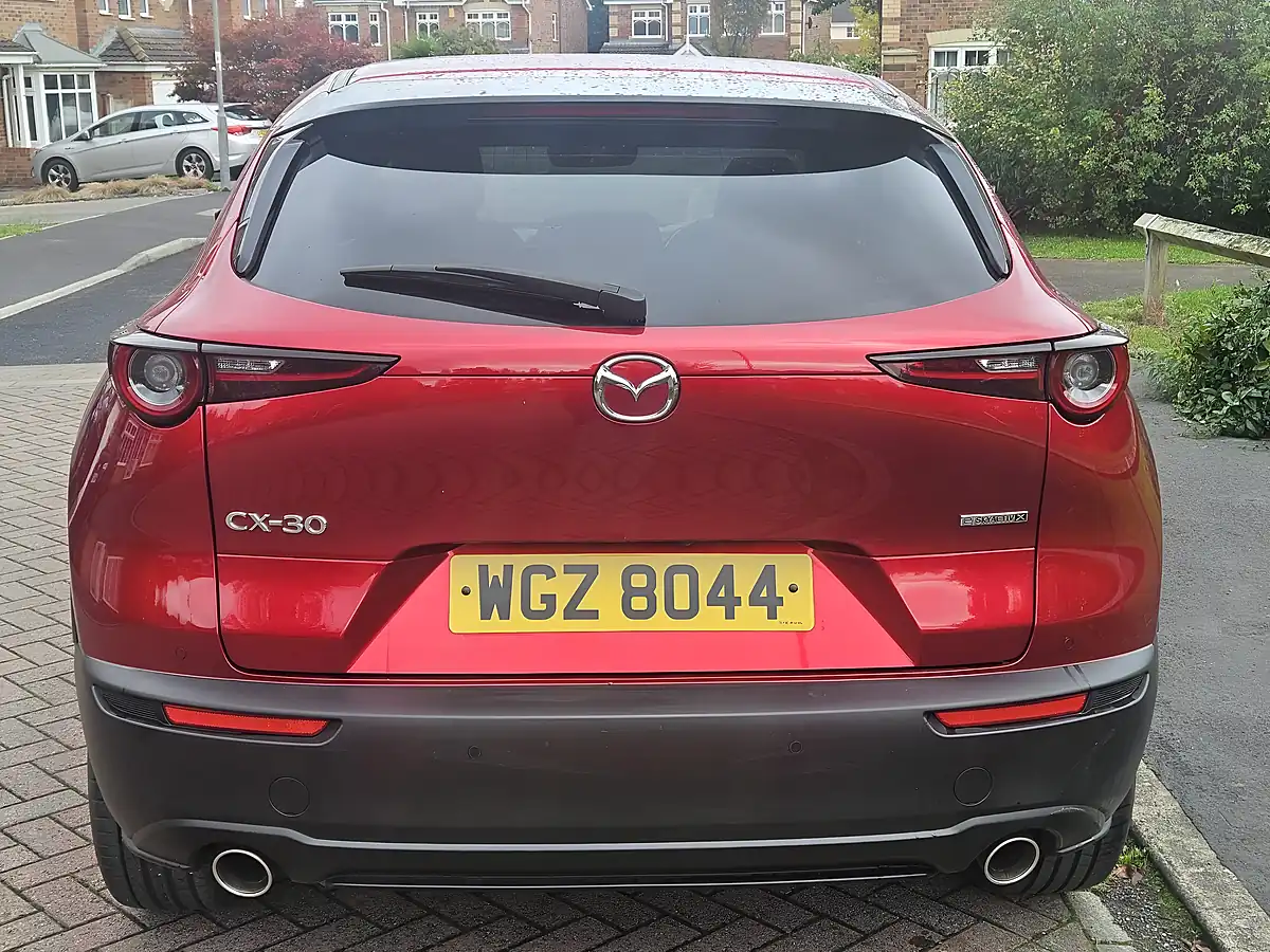 Used 2022 Mazda CX-30 GT Sport Red - Interior and Exterior details 6