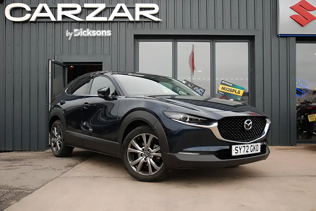Used 2022 Mazda CX-30 GT Sport Tech Blue - Front View