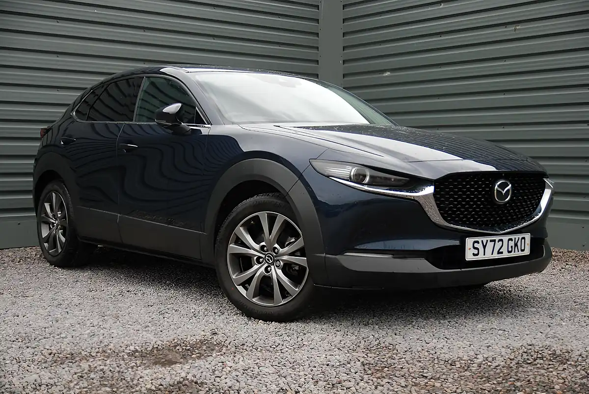 Used 2022 Mazda CX-30 GT Sport Tech Blue - Interior and Exterior details 2