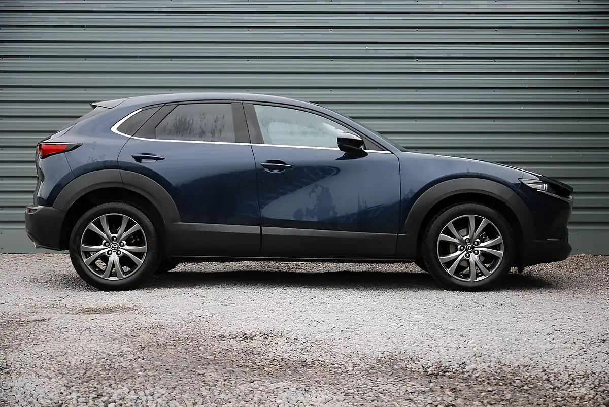 Used 2022 Mazda CX-30 GT Sport Tech Blue - Interior and Exterior details 4