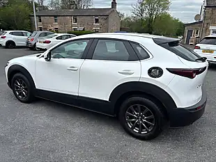 Used 2022 Mazda CX-30 Se-L Lux Artic White - Interior and Exterior details 15