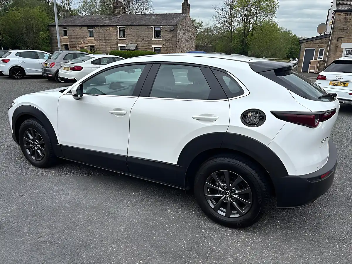 Used 2022 Mazda CX-30 Se-L Lux Artic White - Interior and Exterior details 15