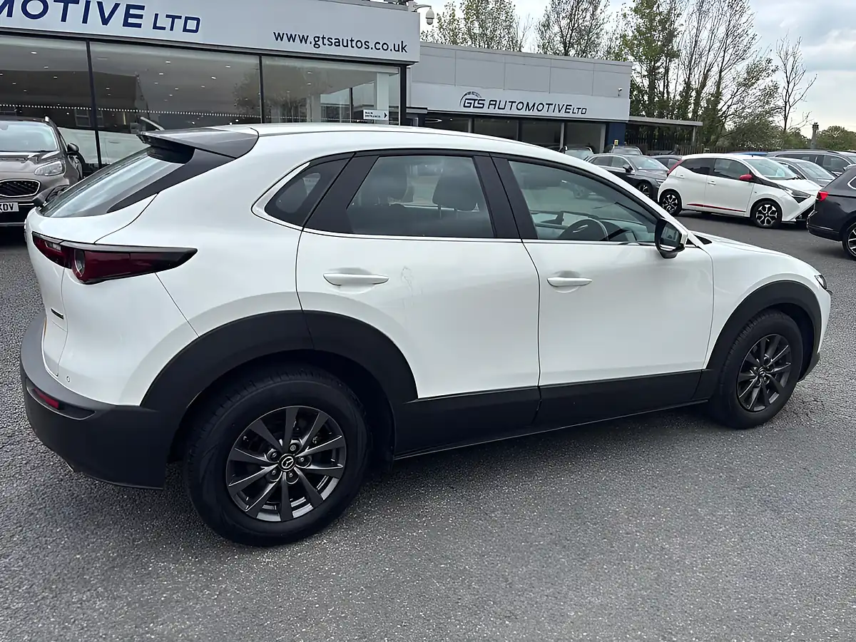 Used 2022 Mazda CX-30 Se-L Lux Artic White - Interior and Exterior details 16