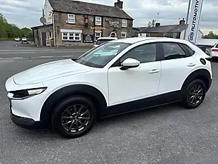 Used 2022 Mazda CX-30 Se-L Lux Artic White - Interior and Exterior details 8