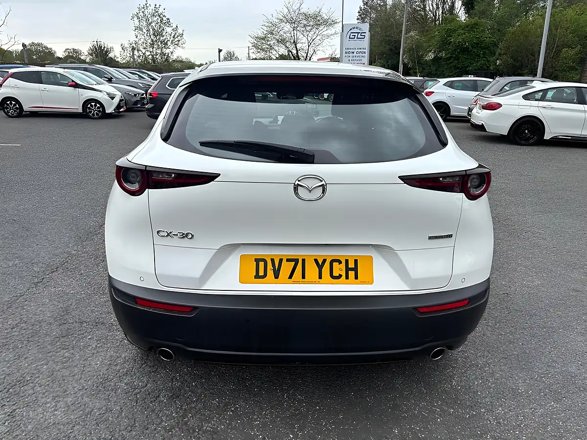Used 2022 Mazda CX-30 Se-L Lux Artic White - Interior and Exterior details 9
