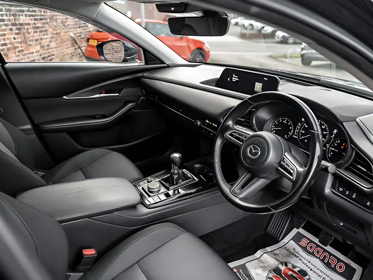 Used 2022 Mazda CX-30 Se-L Lux Blue - Interior and Exterior details 2