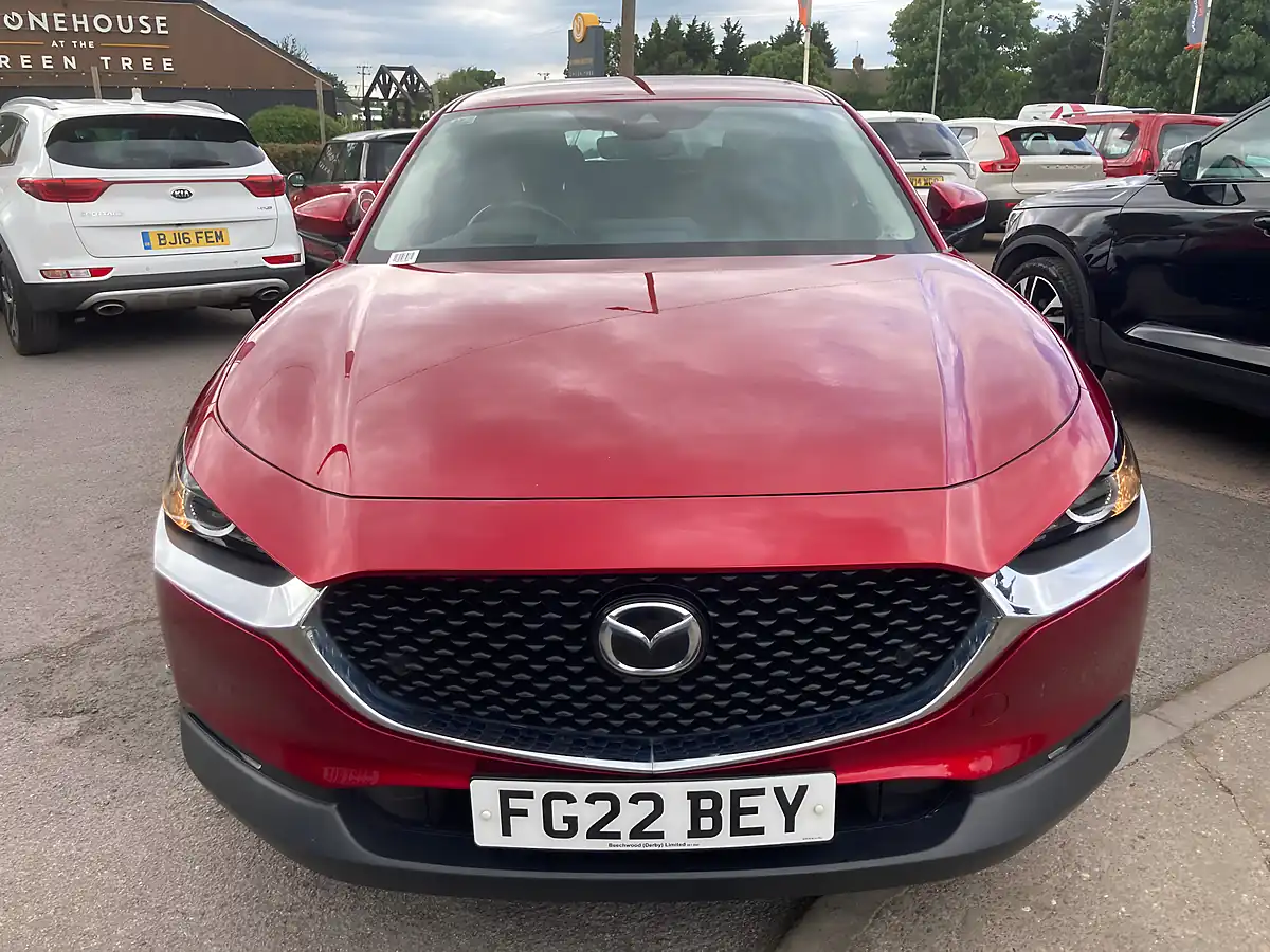 Used 2022 Mazda CX-30 Se-L Lux Red - Interior and Exterior details 2