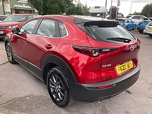 Used 2022 Mazda CX-30 Se-L Lux Red - Interior and Exterior details 8
