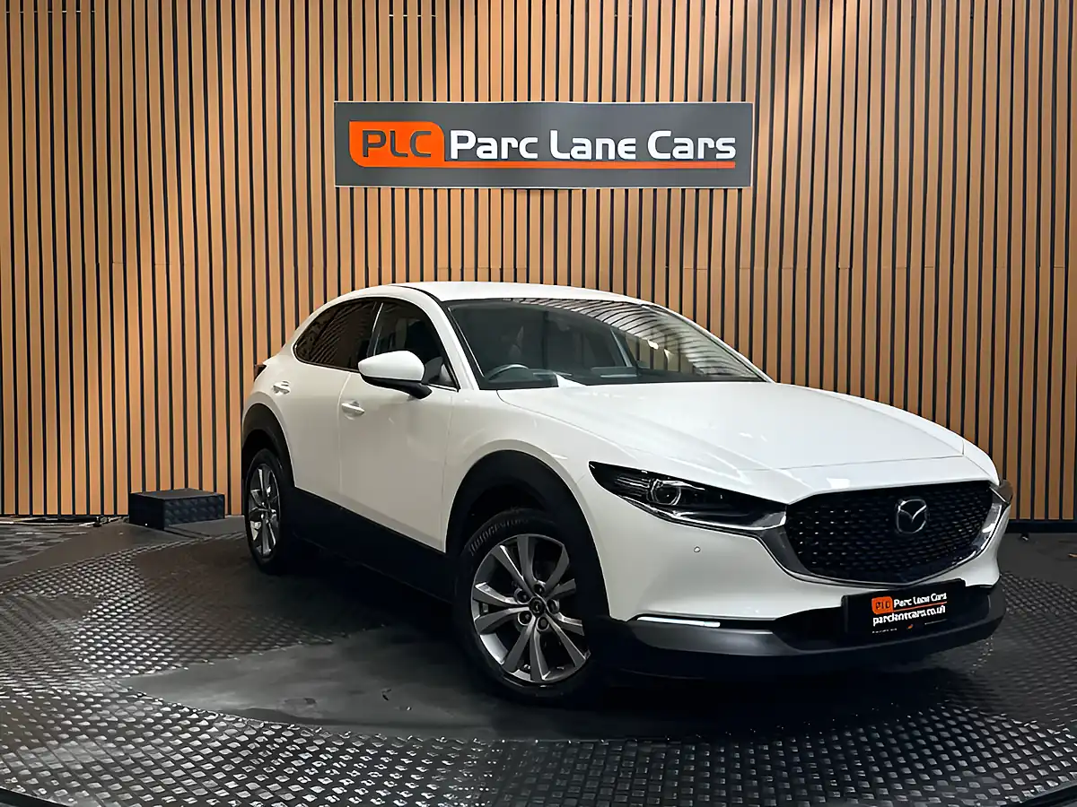 Used 2022 Mazda CX-30 Sport Lux Arctic White - Front View