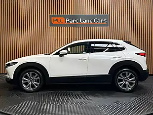 Used 2022 Mazda CX-30 Sport Lux Arctic White - Interior and Exterior details 4