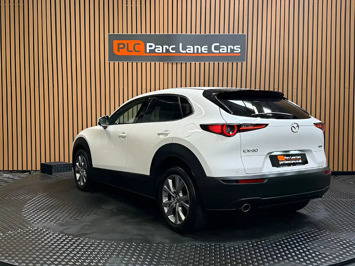 Used 2022 Mazda CX-30 Sport Lux Arctic White - Interior and Exterior details 5