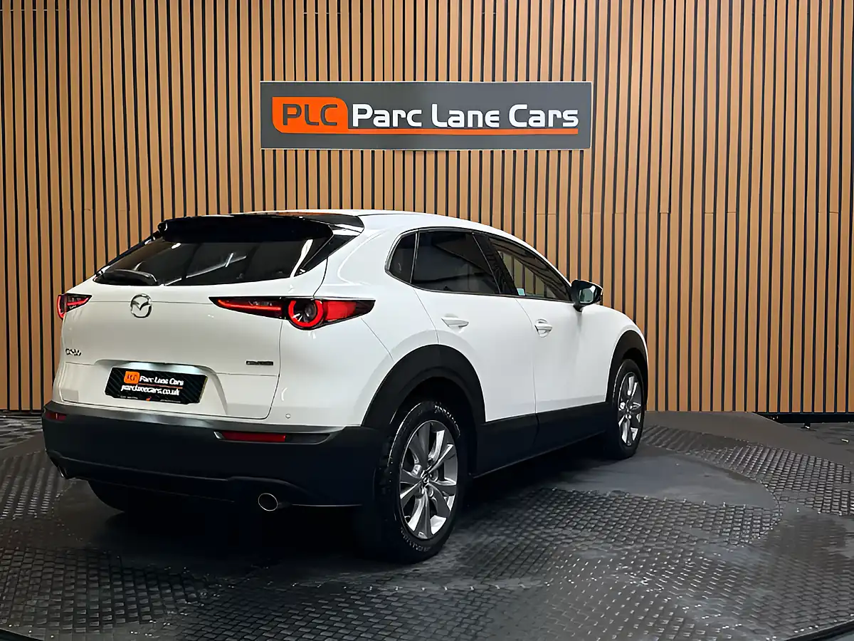 Used 2022 Mazda CX-30 Sport Lux Arctic White - Interior and Exterior details 7