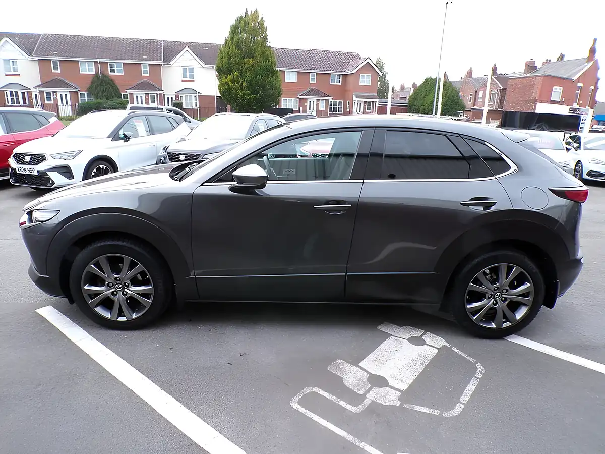 Used 2022 Mazda CX-30 Sport Lux Grey - Interior and Exterior details 8
