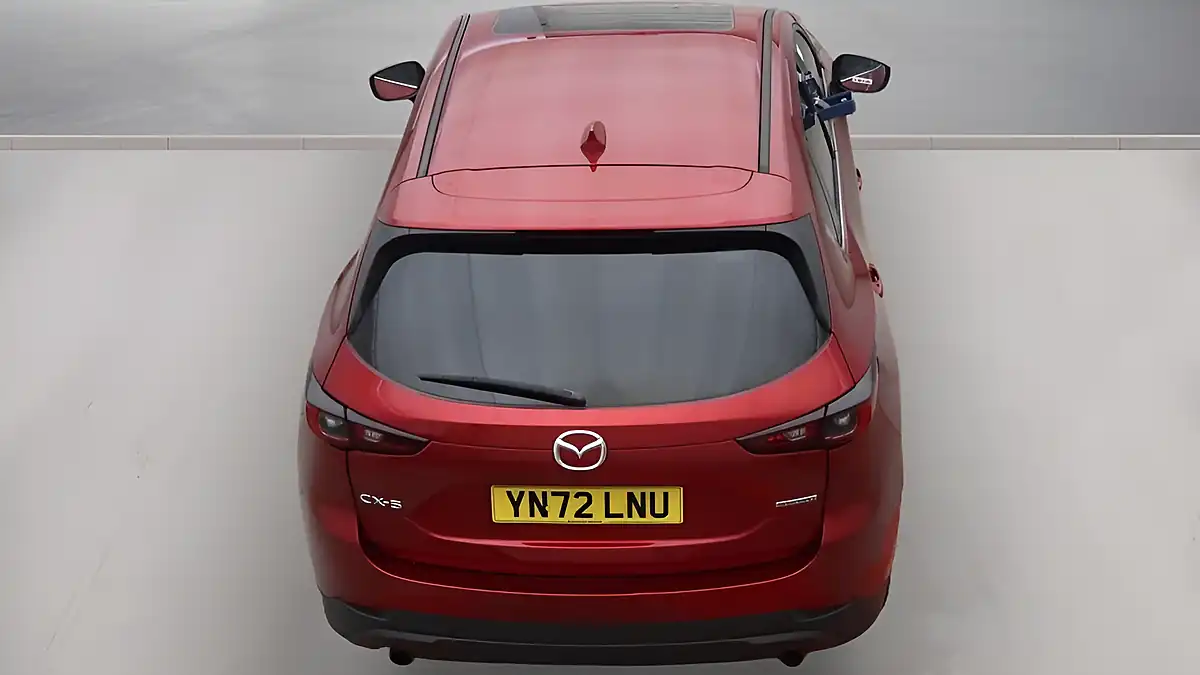 Used 2022 Mazda CX-5 Sport Edition Red - Interior and Exterior details 12