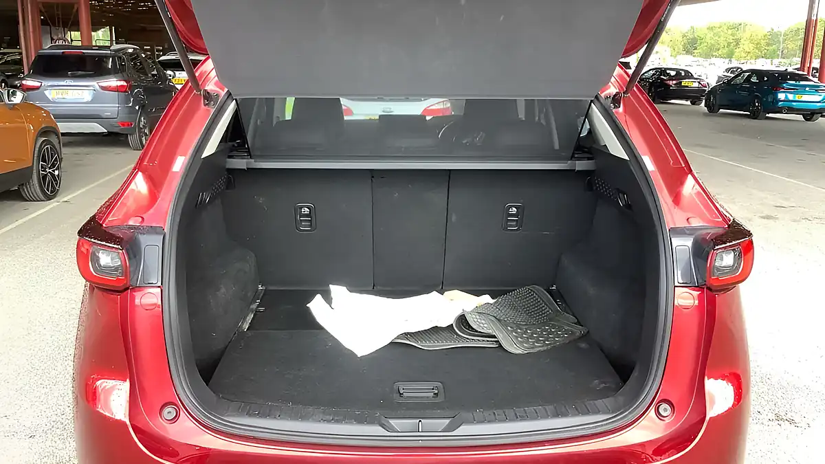 Used 2022 Mazda CX-5 Sport Edition Red - Interior and Exterior details 14