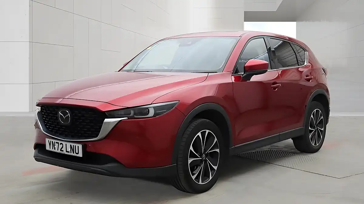 Used 2022 Mazda CX-5 Sport Edition Red - Interior and Exterior details 5