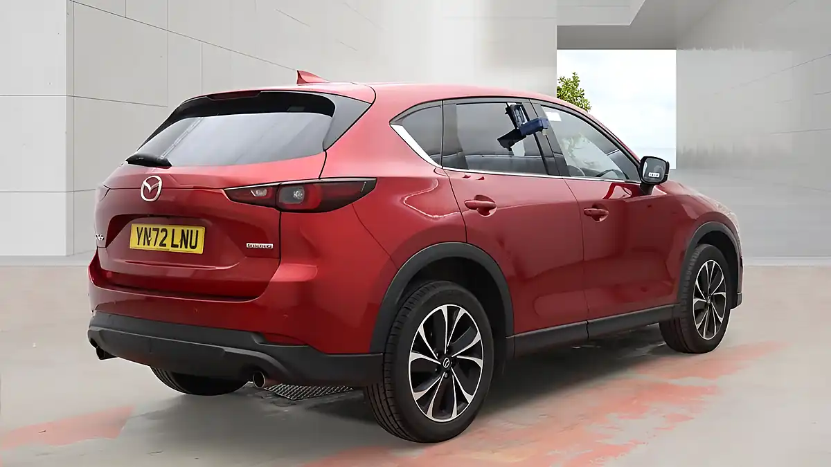 Used 2022 Mazda CX-5 Sport Edition Red - Interior and Exterior details 7